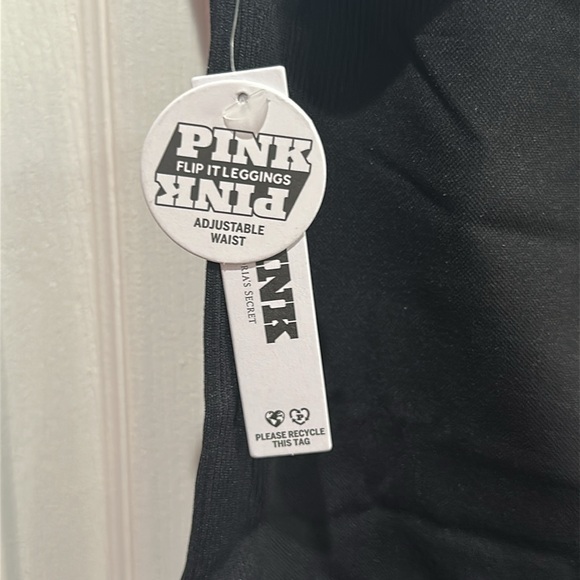 PINK Victoria’s Secret Flip It Seamless Foldover Leggings Size L - Picture 9 of 14